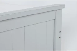 Mateo Grey Full Panel Bed With Single 3 Drawer Storage Unit -Home Furniture 274813 grey mdf bed detail 45