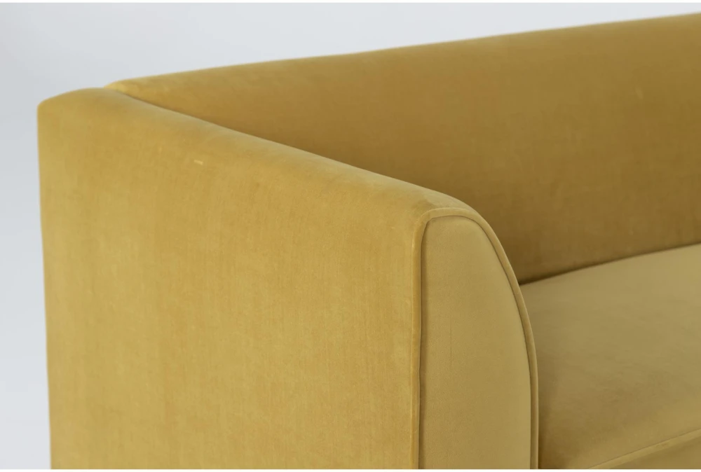 Frances Velvet 60" Settee 5 Frances Velvet 60" Settee - Image 5
