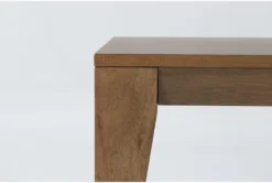 Chandler 60" Dining Bench -Home Furniture 275784 brown wood dining bench detail 45