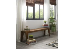 Chandler 60" Dining Bench -Home Furniture 275784 brown wood dining bench room 46