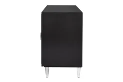 Forte Black Lacquer 65" Sideboard -Home Furniture 275894 black mdf chest side 15