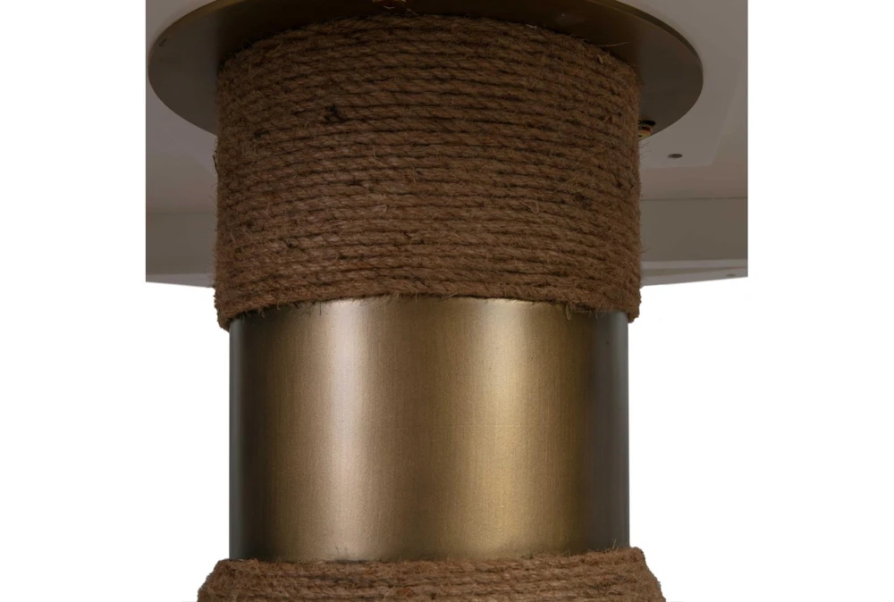 Roma Natural Rope 48" Round Dining Table 3 Roma Natural Rope 48" Round Dining Table - Image 3