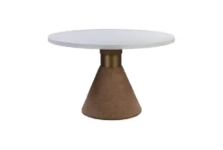 Roma Natural Rope 48" Round Dining Table