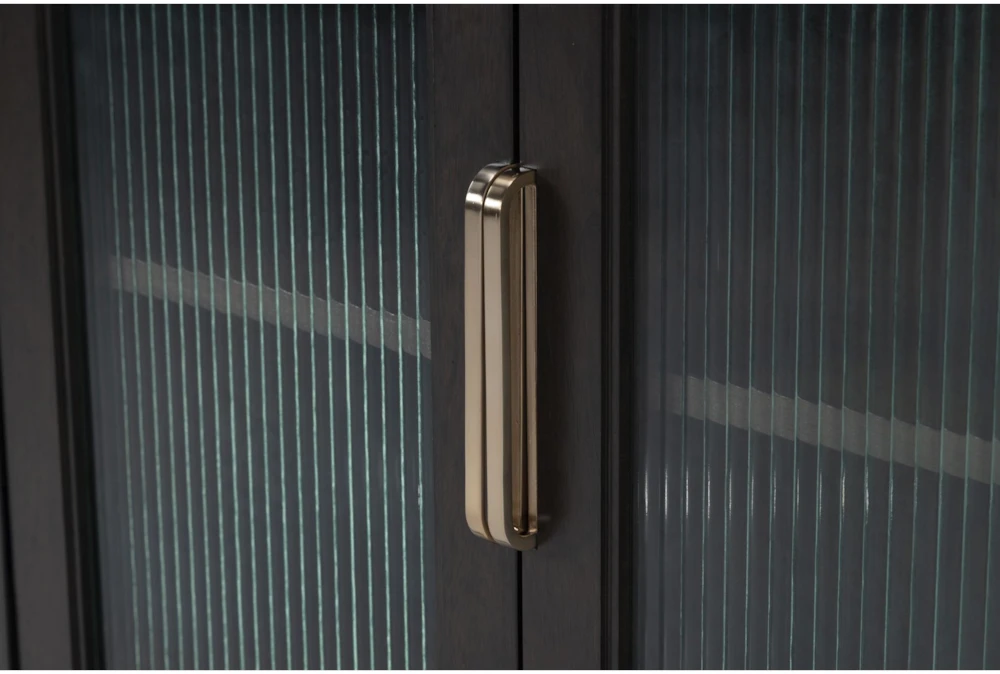 Palladium Reeded Door Accent Cabinet 4 Palladium Reeded Door Accent Cabinet - Image 4