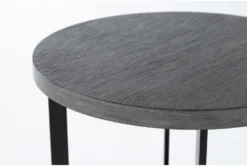 Medford End Table 10 Medford End Table -Home Furniture 276238 black wood end table detail 44