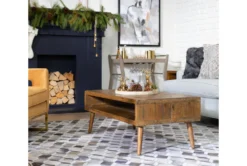 Westridge Wood Bar Cart -Home Furniture 276240 grey wood bar cabinet room 48