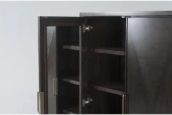 Palladium Armoire -Home Furniture 276317 brown wood armoire detail 45