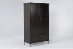 Palladium Armoire -Home Furniture 276317 brown wood armoire side 18