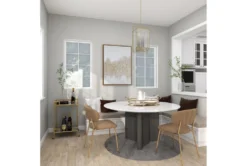 30" Gold + Mirror Bamboo Detail Square Bar Cart 20 30" Gold + Mirror Bamboo Detail Square Bar Cart -Home Furniture 276401 gold multi media bar cart room 86