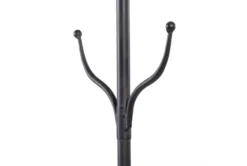 72" Black Metal + Wood Coat Rack With Shelves 15 72" Black Metal + Wood Coat Rack With Shelves -Home Furniture 276496 black multi media cabinet detail 47