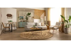 Metal And Wood Tray Round Coffee Table -Home Furniture 276529 black metal coffee table room 90