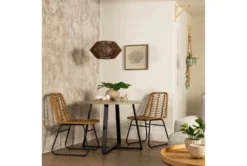 Metal And Wood Tray Round Coffee Table -Home Furniture 276529 black metal coffee table room 92