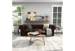 Metal And Wood Tray Round Coffee Table -Home Furniture 276529 black metal coffee table room 93