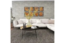 Metal And Wood Tray Round Coffee Table -Home Furniture 276529 black metal coffee table room 94