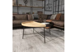 Metal And Wood Tray Round Coffee Table -Home Furniture 276529 black metal coffee table room 96