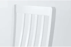 Gia Dining Chair -Home Furniture 277179 white wood dining chair detail 45