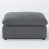 Jolene Dark Grey Ottoman