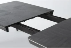 Echo 86"-106" Extension Dining Table -Home Furniture 277391 black wood dining table detail 44