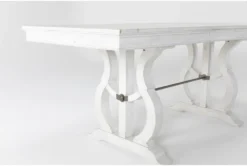Martin 66-86" Extension Counter Table -Home Furniture 278723 white wood counter height table detail 44