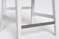 Martin Wood Back Counter Stool -Home Furniture 278724 white wood counter height stool detail 47