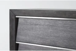 Echo Chest Of Drawers -Home Furniture 281413 black wood chest detail 45