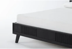 Joren California King Platform Bed -Home Furniture 281451 black wood bed detail 44