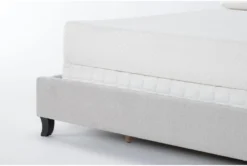 Lila Queen Upholstered Panel Bed 8 Lila Queen Upholstered Panel Bed -Home Furniture 281813 beige fabric bed detail 44