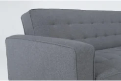 Petula II Slate 85" Convertible Sofa Bed 14 Petula II Slate 85" Convertible Sofa Bed -Home Furniture 282577 grey fabric futonconvertible sofa bed detail 45
