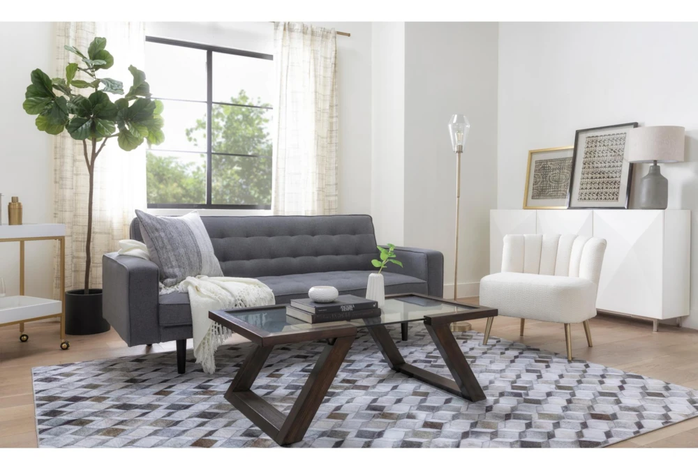 Petula II Slate 85" Convertible Sofa Bed 9 Petula II Slate 85" Convertible Sofa Bed - Image 9