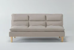 Piper Sand 71" Convertible Sofa Bed