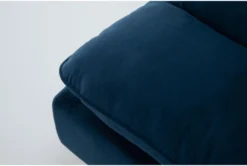 Piper Blue 71" Convertible Sofa Bed -Home Furniture 282580 blue fabric futonconvertible sofa bed detail 45