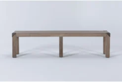 Luis 73" Wood Bench