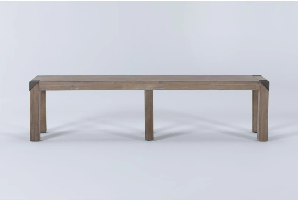 Luis 73" Wood Bench 1 Luis 73" Wood Bench