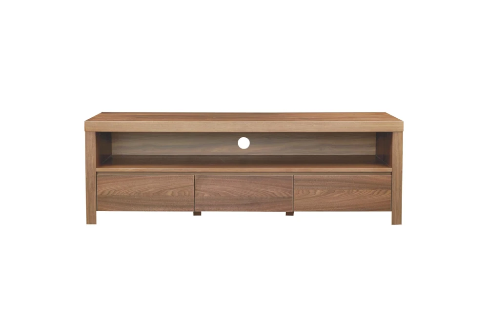 Robeck Walnut 59" Tv Stand 1 Robeck Walnut 59" Tv Stand