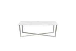 Liv White Faux Marble Coffee Table