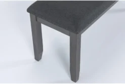 Eddie Bench -Home Furniture 283067 grey wood dining bench detail 45