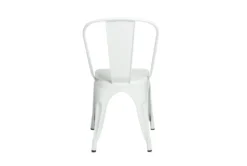 Wates Matte White Stacking Metal Cafe Chair Set Of 4 12 Wates Matte White Stacking Metal Cafe Chair Set Of 4 -Home Furniture 283302 detail 47