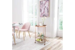 Rose Gold Hexagon Bar Cart -Home Furniture 283835 gold metal bar cabinet room 86