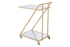 Mirror & Gold Bar Cart 14 Mirror & Gold Bar Cart -Home Furniture 283836 gold metal bar cabinet detail 47