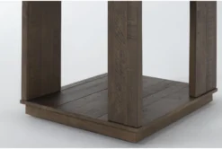 Delphine End Table 8 Delphine End Table -Home Furniture 284375 brown wood end table detail 45