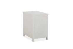 Nantucket Chairside Table With Storage -Home Furniture 284384 white multi media end table detail 45