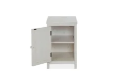Nantucket Chairside Table With Storage -Home Furniture 284384 white multi media end table detail 46