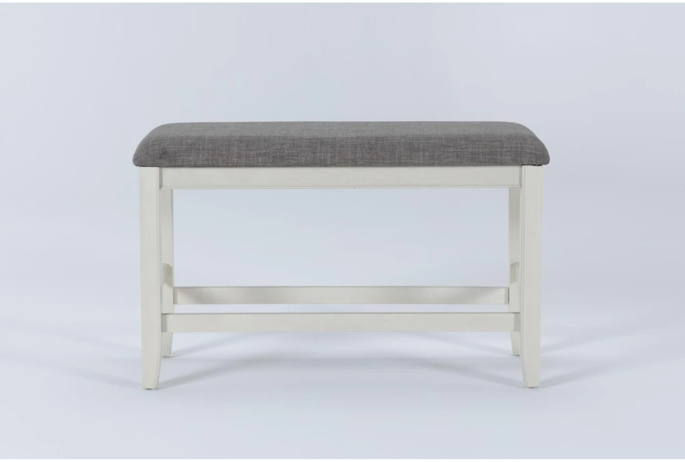 Sutton White Counter Bench 1 Sutton White Counter Bench