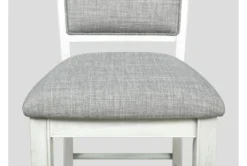 Sutton White Counter Stool -Home Furniture 284447 white wood counter height stool detail 44