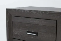 Adel Nightstand -Home Furniture 284854 brown mdf nightstand detail 46