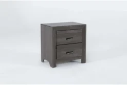 Adel Nightstand -Home Furniture 284854 brown mdf nightstand side 18