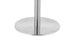 Rodney Matte White And Brushed Stainless Steel 41" Bar Table -Home Furniture 284902 detail 46