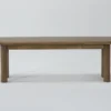 Felix 58" Toasted Natural Oak Dining Bench