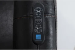 Clive Black Power Lift Recliner With Power Headrest, Lumbar & USB -Home Furniture 286170 black fabric lift hardware 51