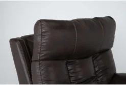 Clive Brown Power Lift Recliner With Power Headrest, Lumbar & USB 20 Clive Brown Power Lift Recliner With Power Headrest, Lumbar & USB -Home Furniture 286171 brown fabric lift detail 45